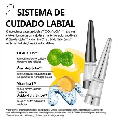 Volume Instantâneo para Lábios Visivelmente Maiores