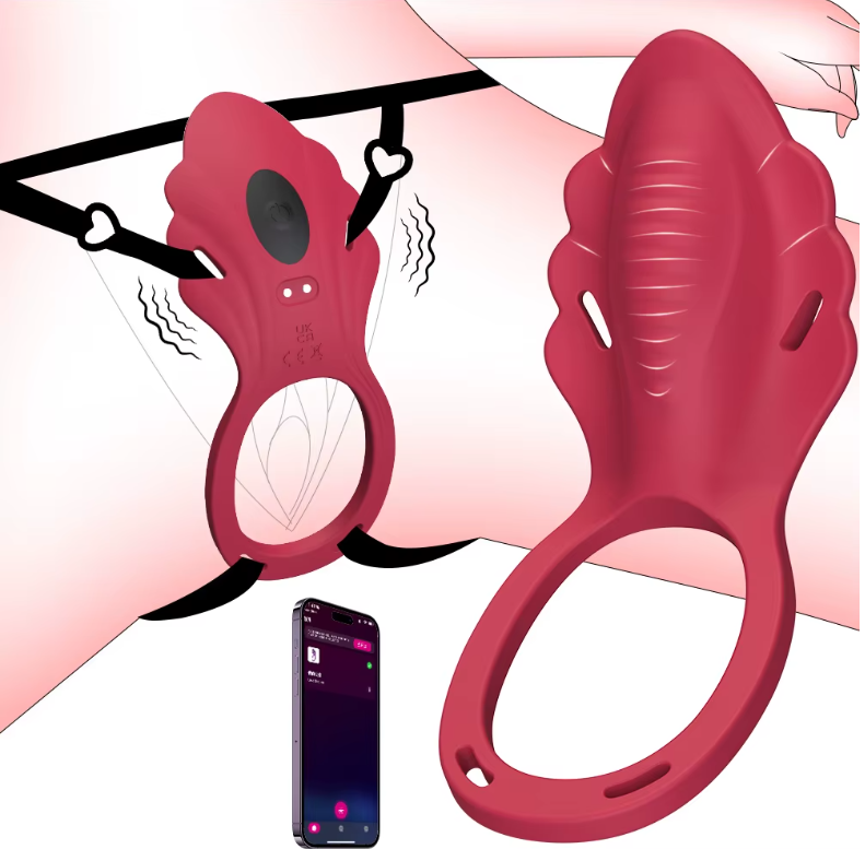 Vibrador Vestível Inteligente com Controlo por App – Liberdade, Discrição e Prazer a Qualquer Hora