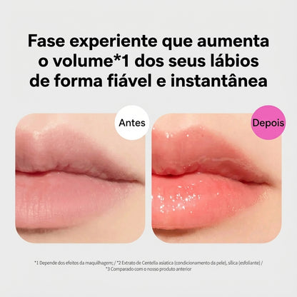 Volume Instantâneo para Lábios Visivelmente Maiores