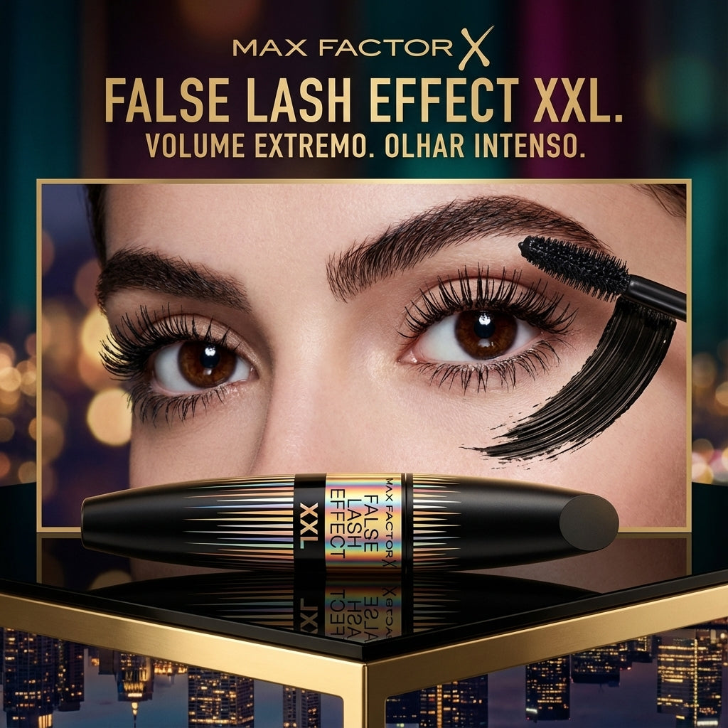 Máscara de Pestanas Volume Extremo 12 ml – Efeito False Lash XXL