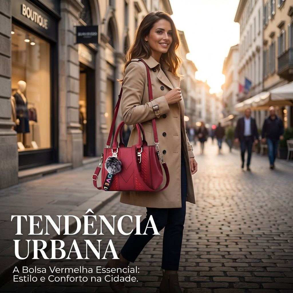 Mala Tote Executiva – Elegância e Organização Absoluta